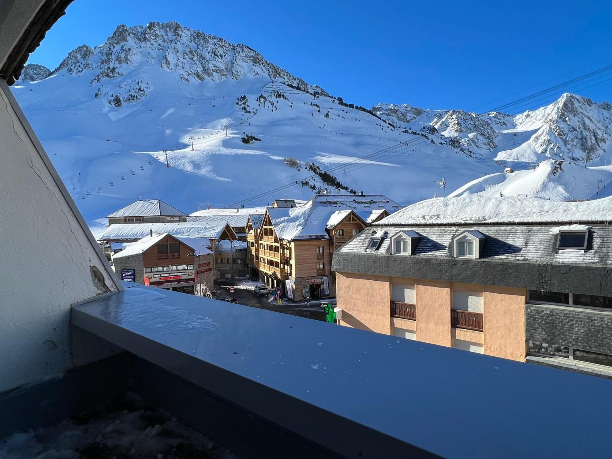 Plein Centre Station Vue Imprenable Apartment La Mongie Luaran gambar